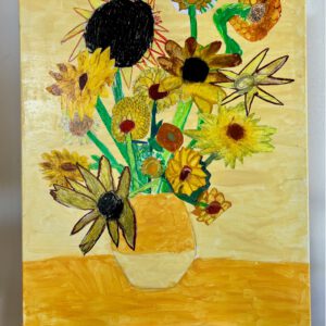 Kids Art ID4: Our Sunflowers No.1