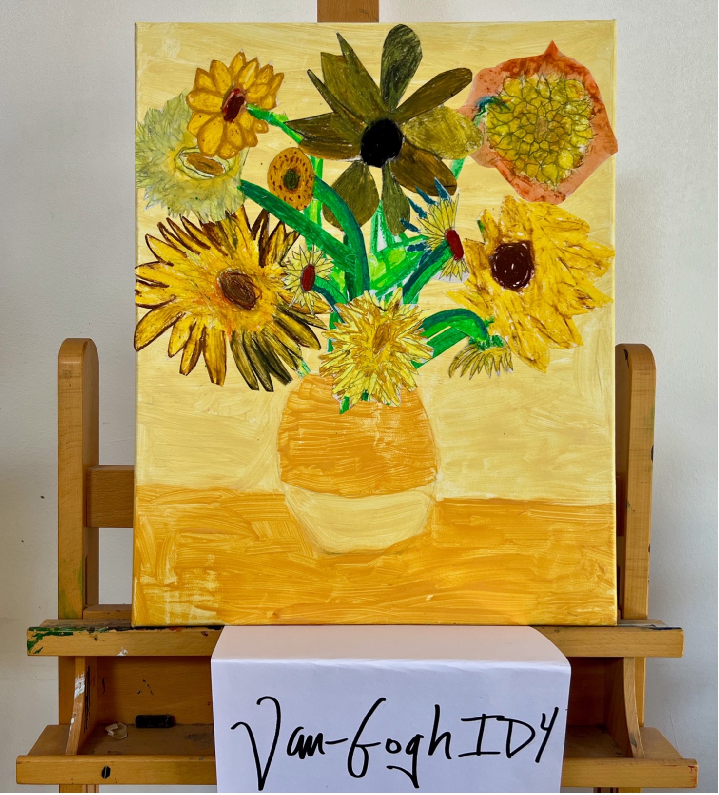 Kids Art ID4: Our Sunflowers No.2